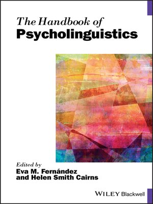 cover image of The Handbook of Psycholinguistics